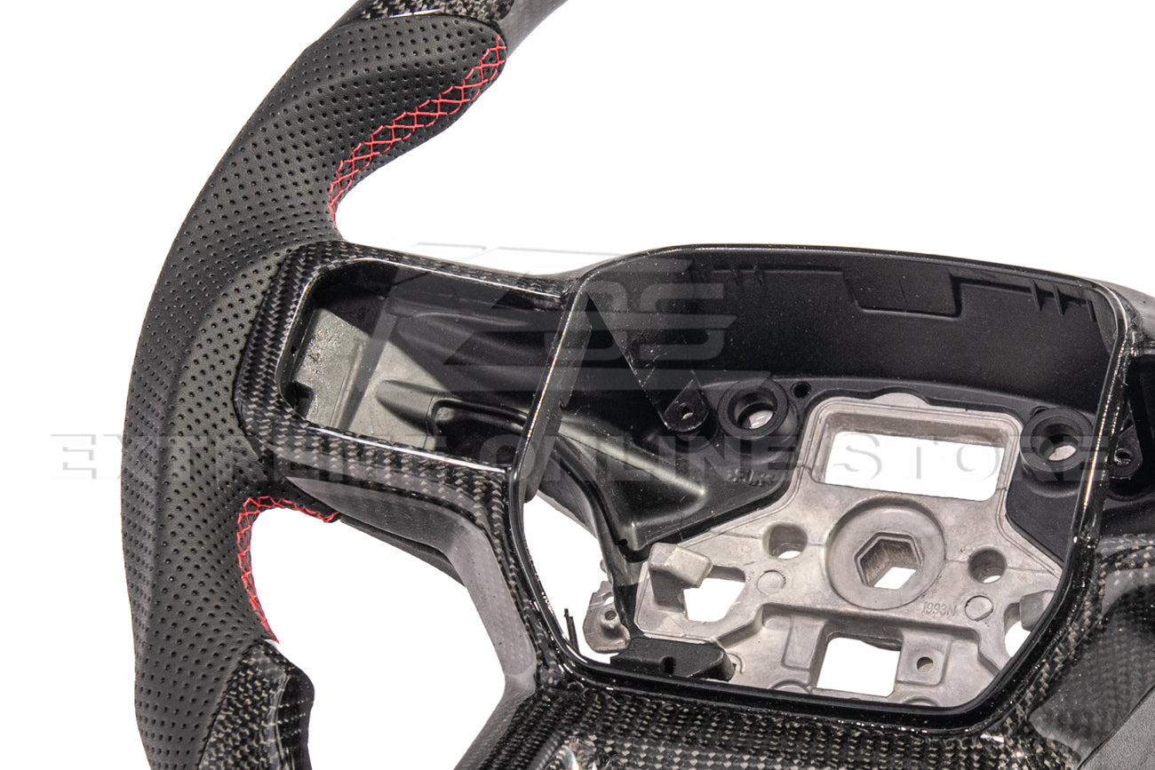 2021+ Ford F150 Carbon Fiber Steering Wheel