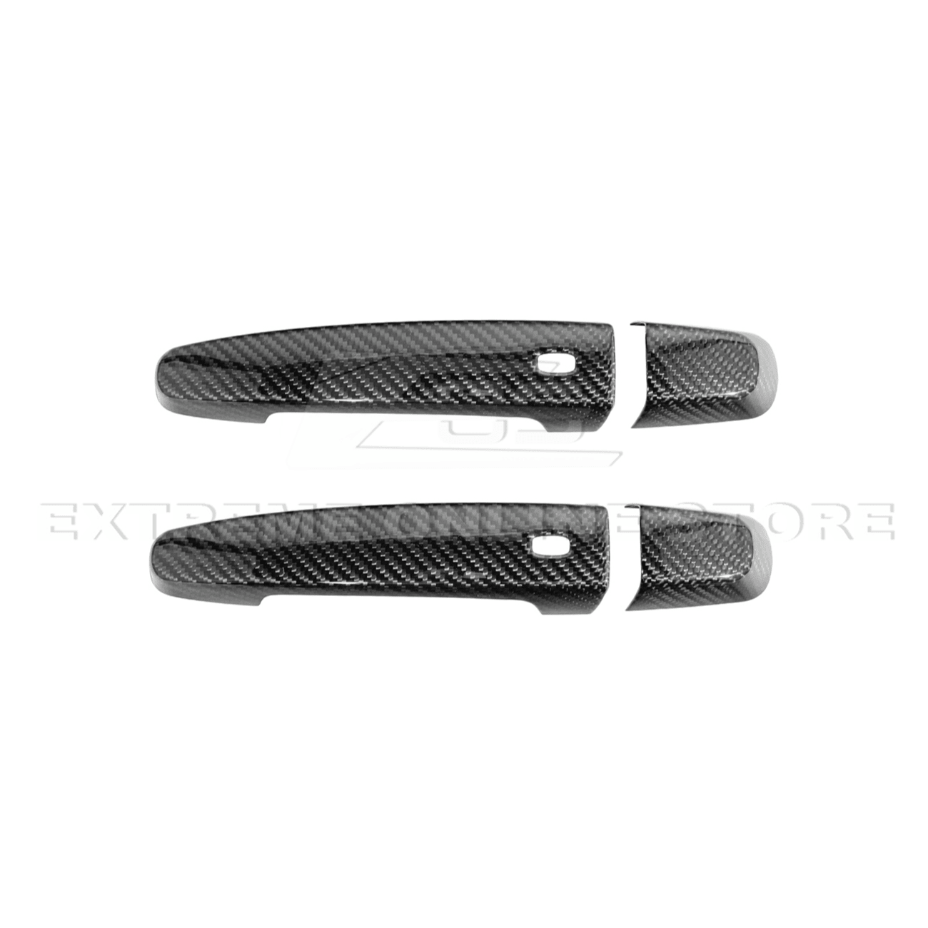 Chevrolet Camaro Factory Style Dry Carbon Fiber Door Handle Cover Set 2016-2024