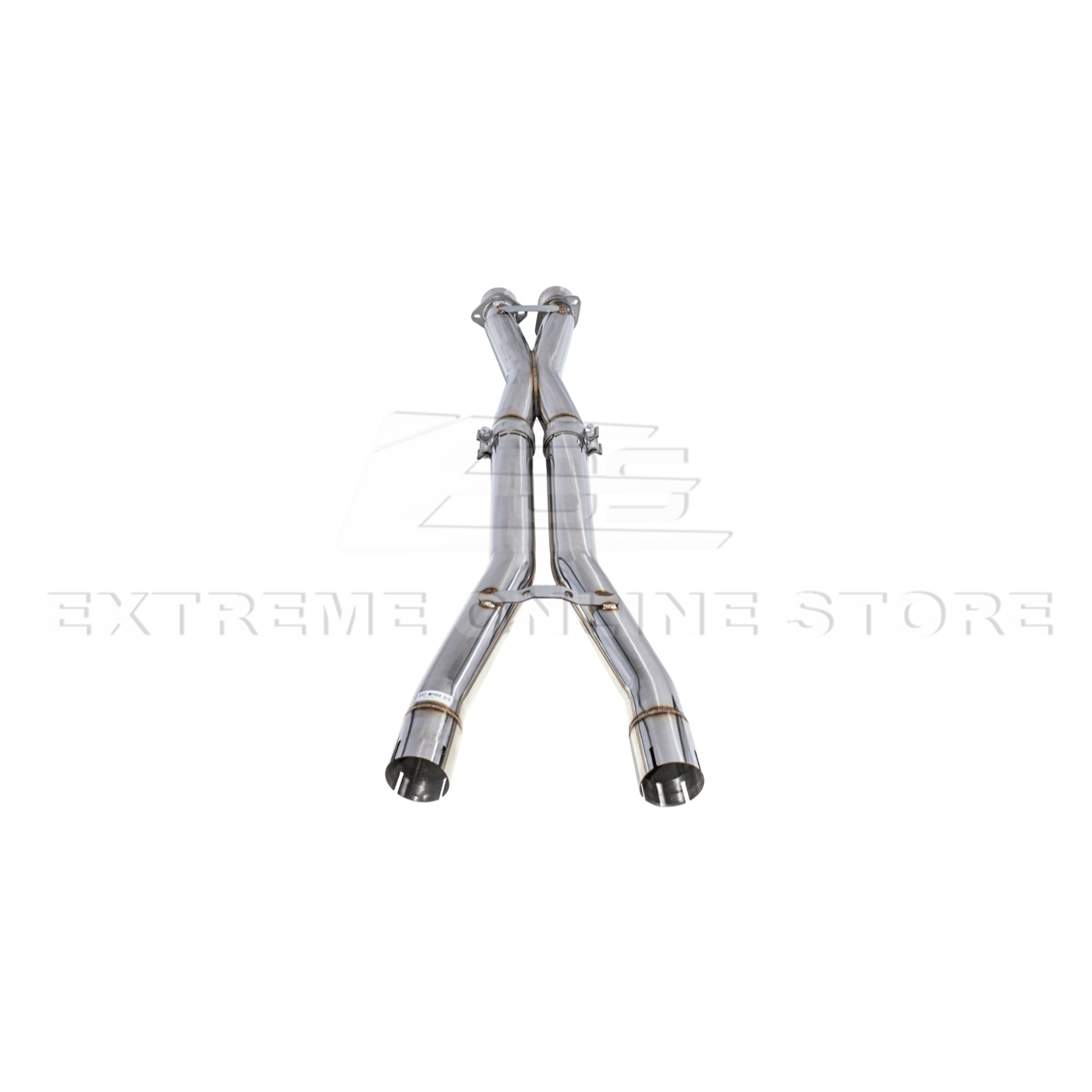 Chevrolet Corvette C6 Z06 ZR1 3 Inch X-Pipe T-304 Stainless Steel Exhaust Mid Pipe 2012-2013