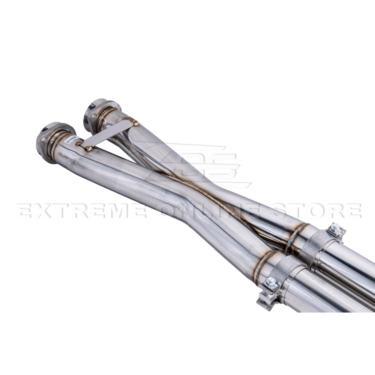 Chevrolet Corvette C6 Z06 ZR1 3 Inch X-Pipe T-304 Stainless Steel Exhaust Mid Pipe 2012-2013
