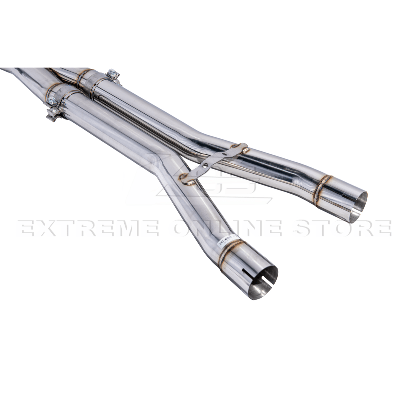 Chevrolet Corvette C6 Z06 ZR1 3 Inch X-Pipe T-304 Stainless Steel Exhaust Mid Pipe 2012-2013