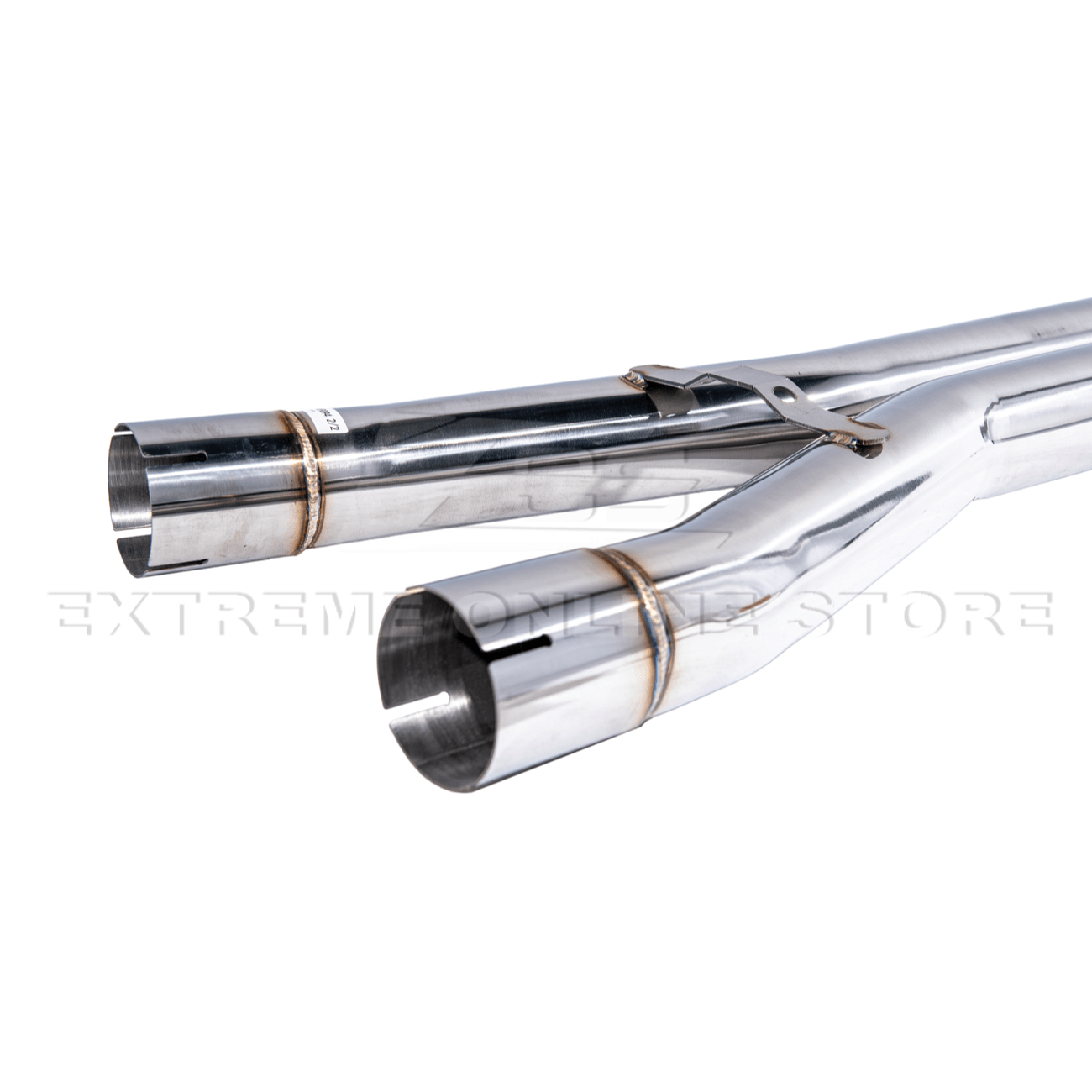 Chevrolet Corvette C6 Z06 ZR1 3 Inch X-Pipe T-304 Stainless Steel Exhaust Mid Pipe 2012-2013