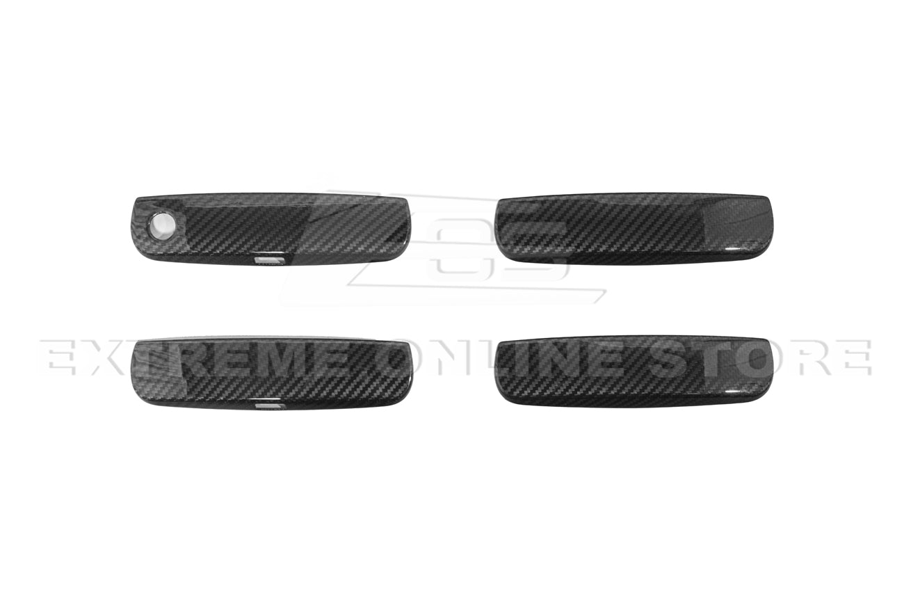 Dodge Charger Factory Style Carbon Fiber Door Handle Cover Set 2015-2023
