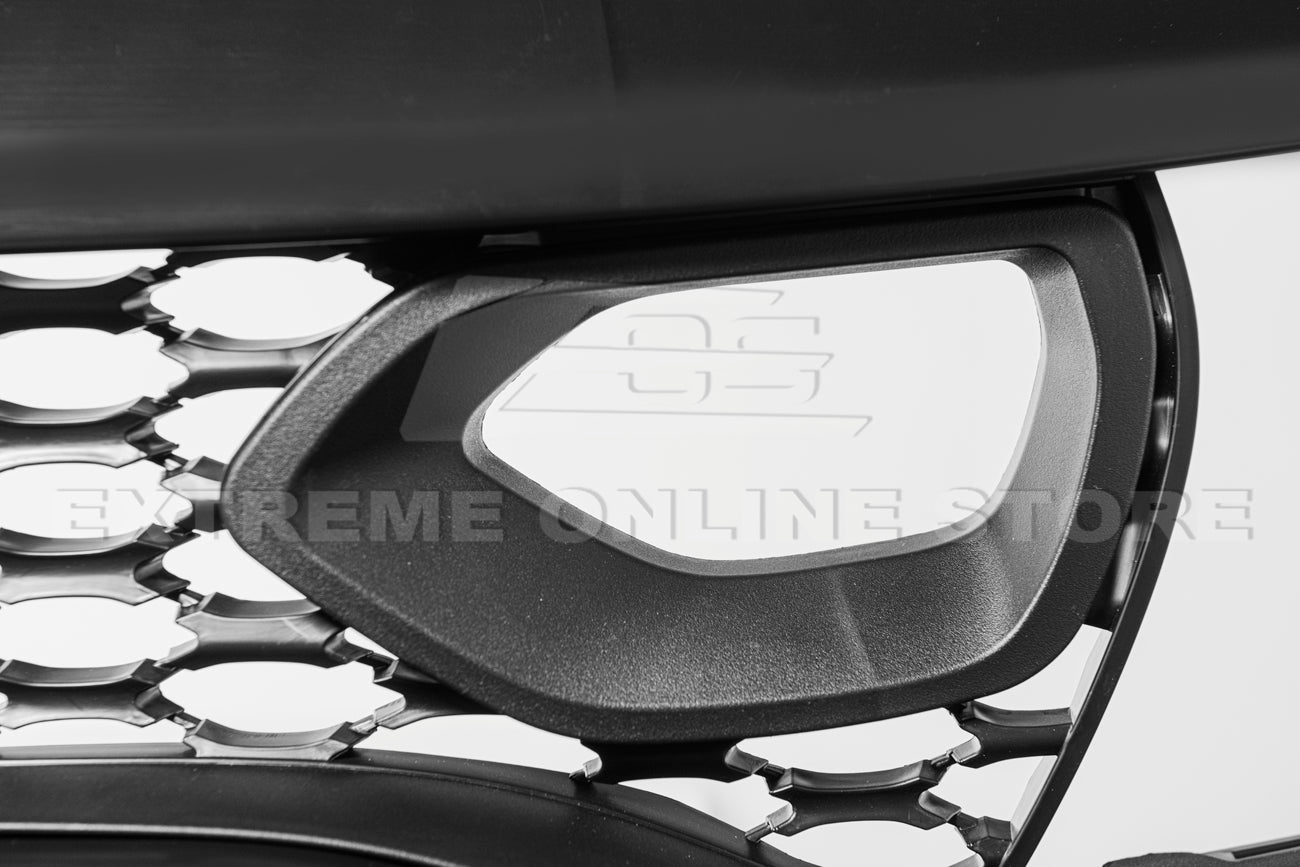 Dodge Charger LD SRT Hellcat Style Primed Black Front Bumper Conversion Kit 2015-Up