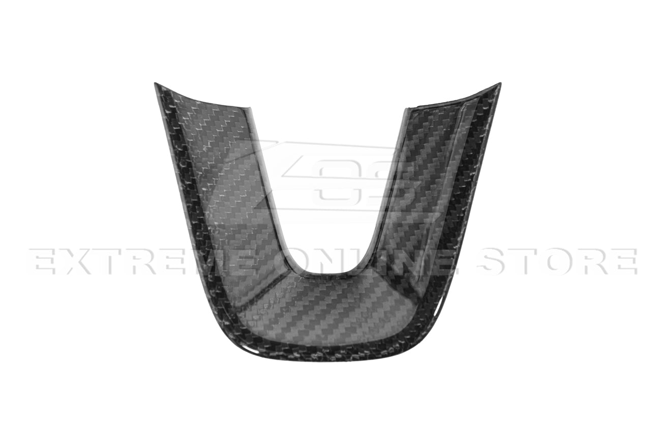 Dodge Charger Challenger Durango Carbon Fiber Steering Wheel Cover 2015-2023
