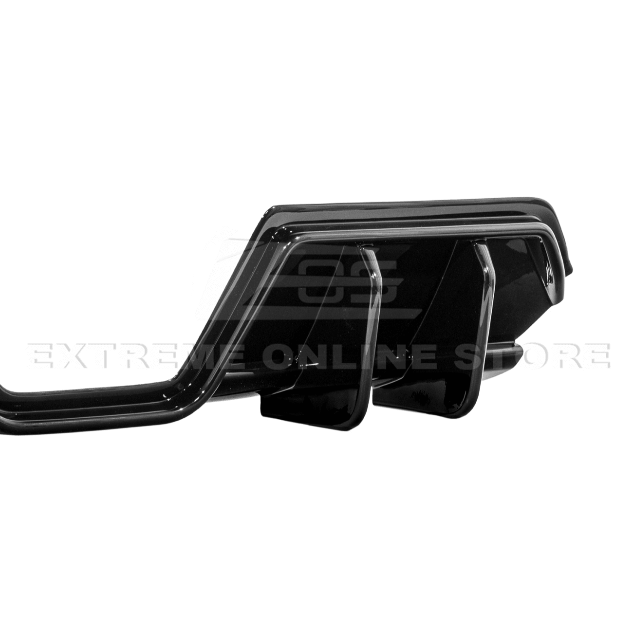 Subaru WRX VB JDM Performance Style Matte Gloss Black Rear Bumper Diffuser 2022-Present