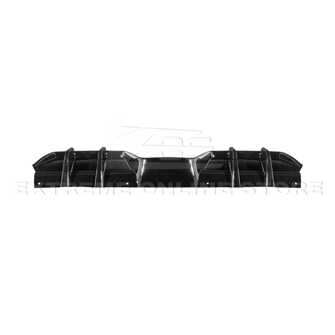 Subaru WRX VB JDM Performance Style Matte Gloss Black Rear Bumper Diffuser 2022-Present