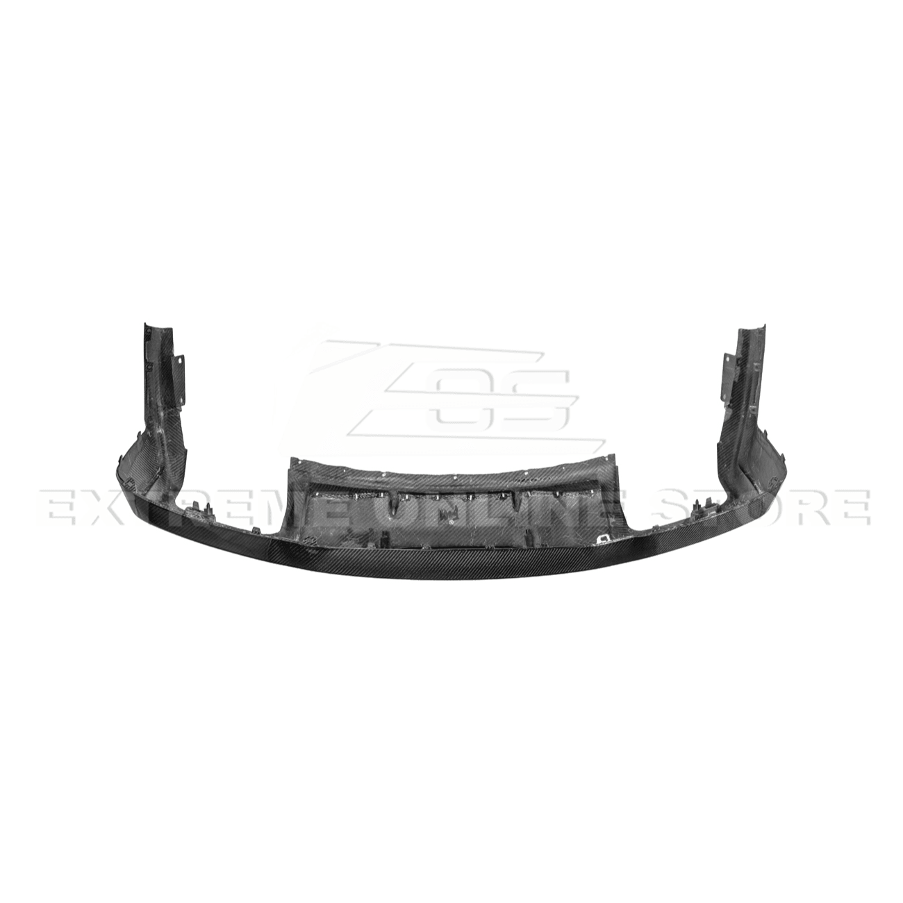 Ford Mustang S650 Dark Horse Style Dry Carbon Fiber Rear Bumper Diffuser 2024-Up