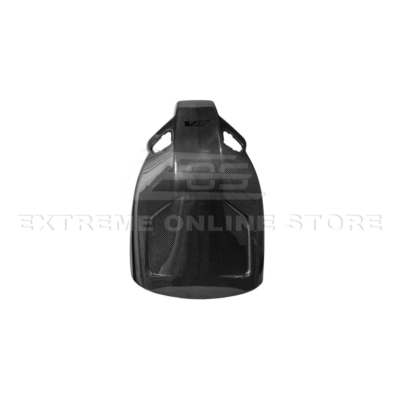Cadillac CTS-V ATS-V Blackwing Style Dry Carbon Fiber Seat Back Cover Set 2016-2019