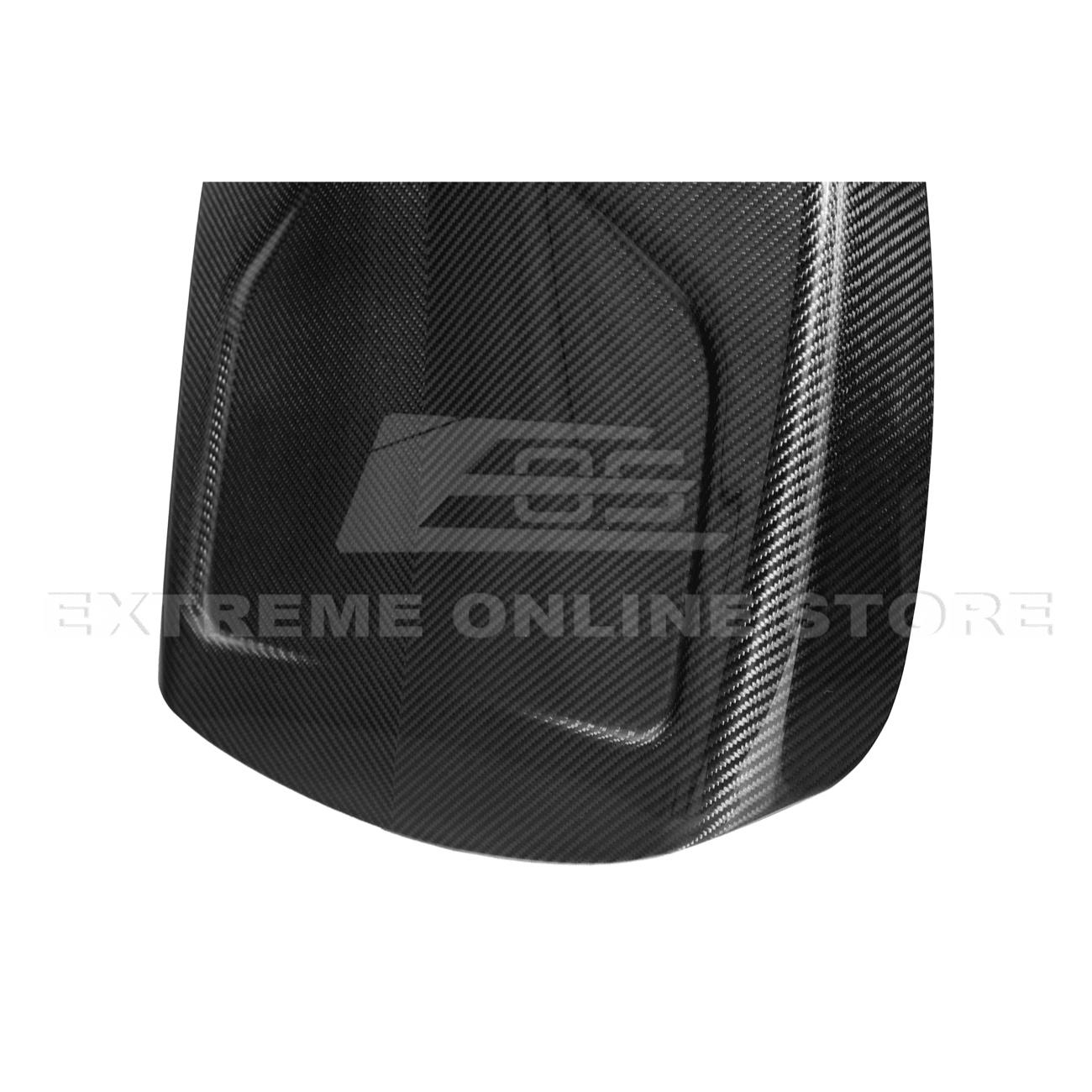 Cadillac CTS-V ATS-V Blackwing Style Dry Carbon Fiber Seat Back Cover Set 2016-2019