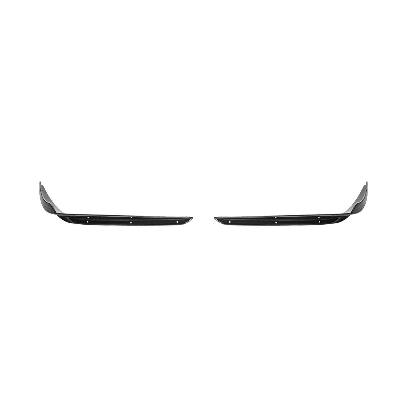 Ford Mustang S650 GT Performance Style Dry Carbon Fiber Front Splitter Canards 2024-Up