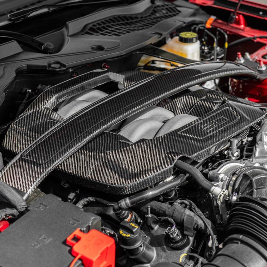 Ford Mustang S650 Dry Carbon Fiber Engine Strut Bar Brace 2024-Up