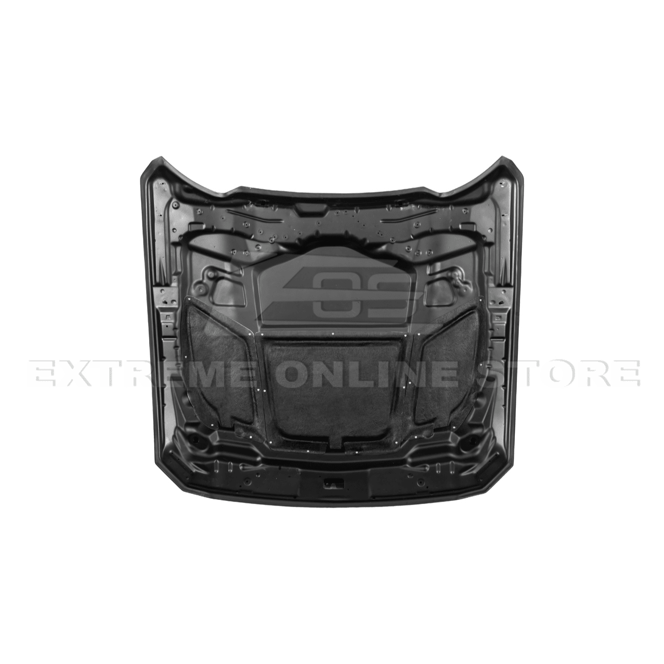 Ford Mustang S650 Super Snake Style Carbon Fiber Front Hood Vented Cover 2024-Up