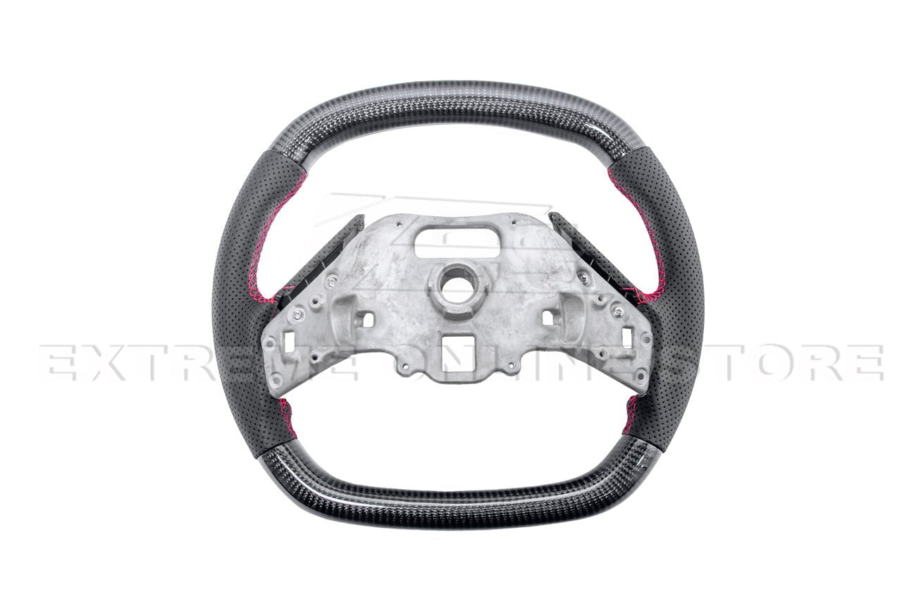 Chevrolet Corvette C8 LED Digital Carbon Fiber Steering Wheel Custom Order 2020-2026