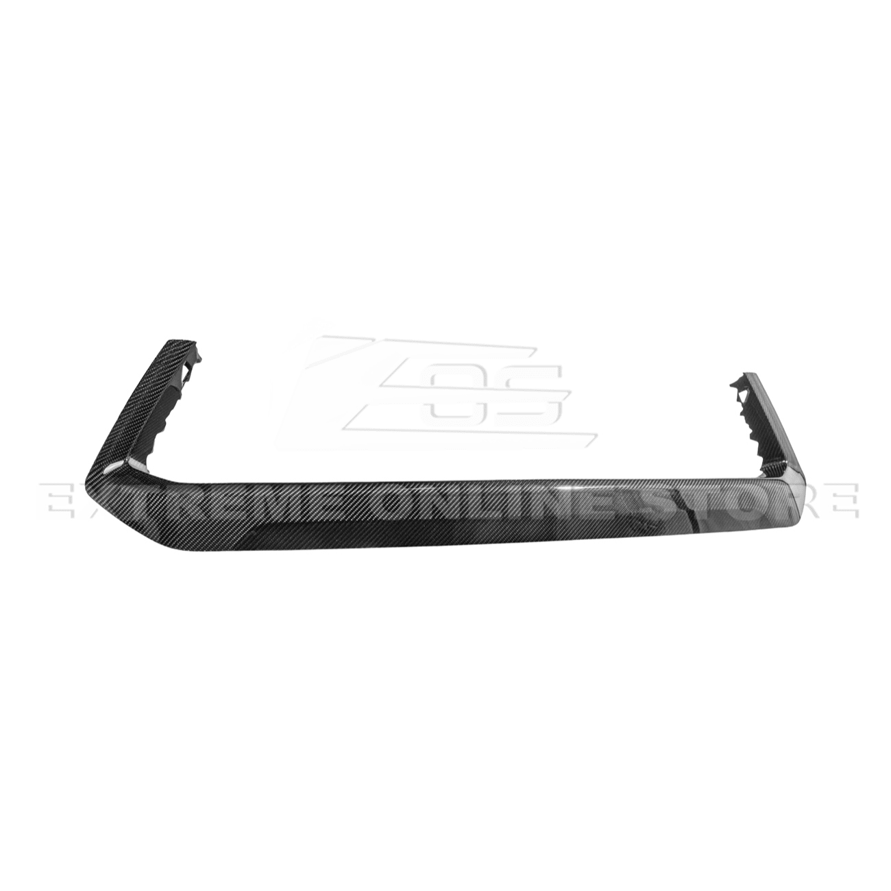 Ford Mustang S650 Factory Overlay Style Carbon Fiber Center Lower Grille Trim Frame 2024-Up