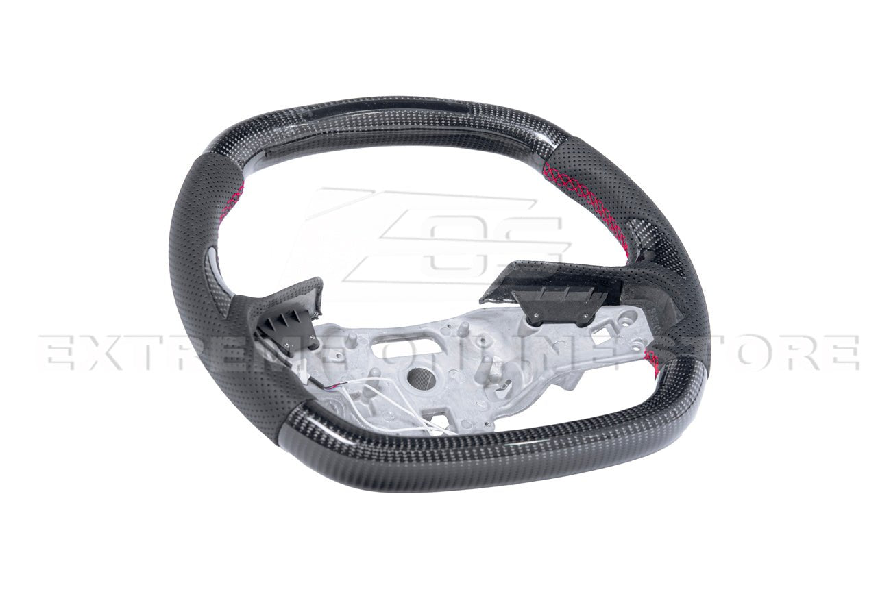 Chevrolet Corvette C8 LED Digital Carbon Fiber Steering Wheel Custom Order 2020-2026