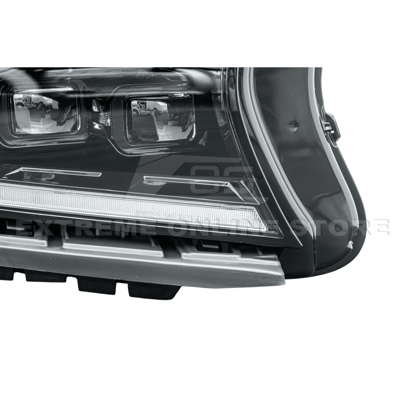 Charger LED DRL Sequential Signal Projector Headlights 2015-2023