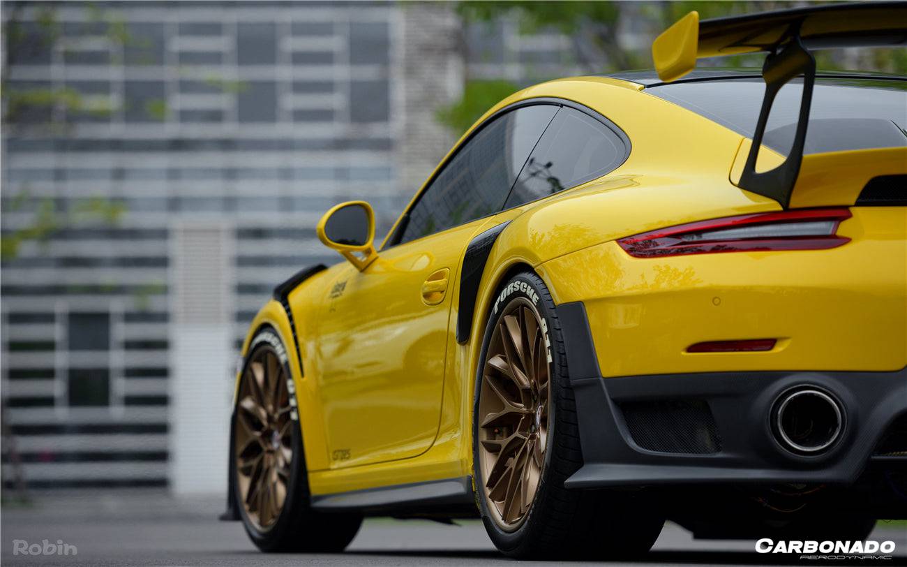 2012-2015 Porsche 911 991.1 Carrera S GT2RS Style Rear Bumper (Need Change 991.2 Tailight) - Carbonado