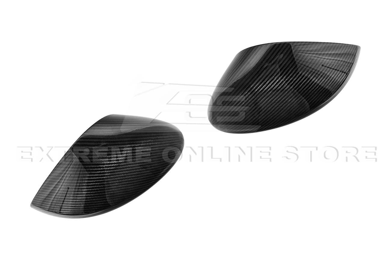 Ford Mustang Mach-E Factory Style Dry Carbon Fiber Mirror Cap Covers 2021-Up