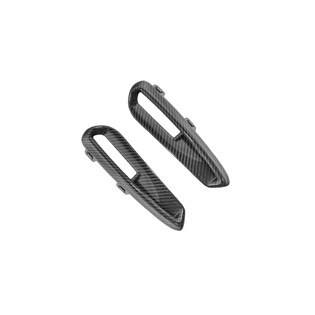 Honda Civic Type-R FL5 Carbon Fiber Rear Hatch Vent Trim Cover 2023-Up