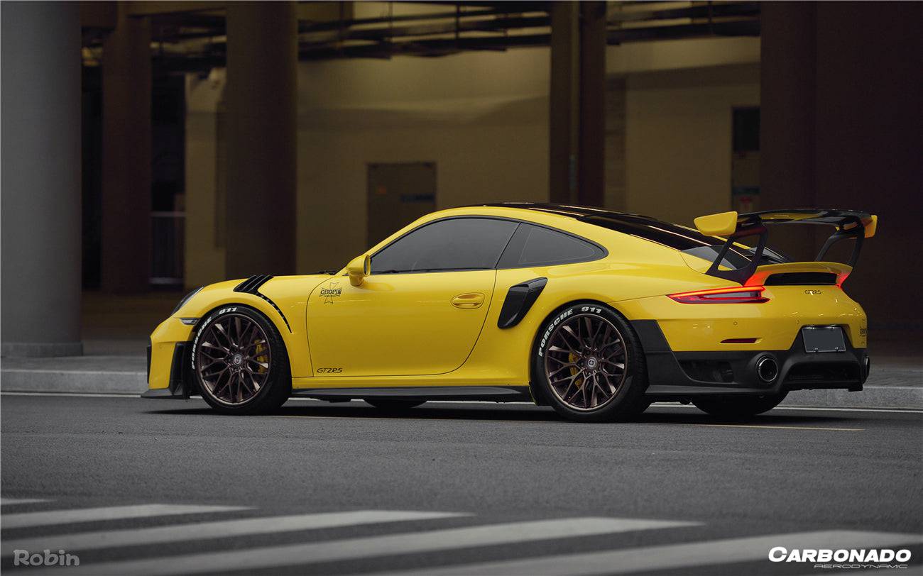 2012-2015 Porsche 911 991.1 Carrera S GT2RS Style Rear Bumper (Need Change 991.2 Tailight) - Carbonado