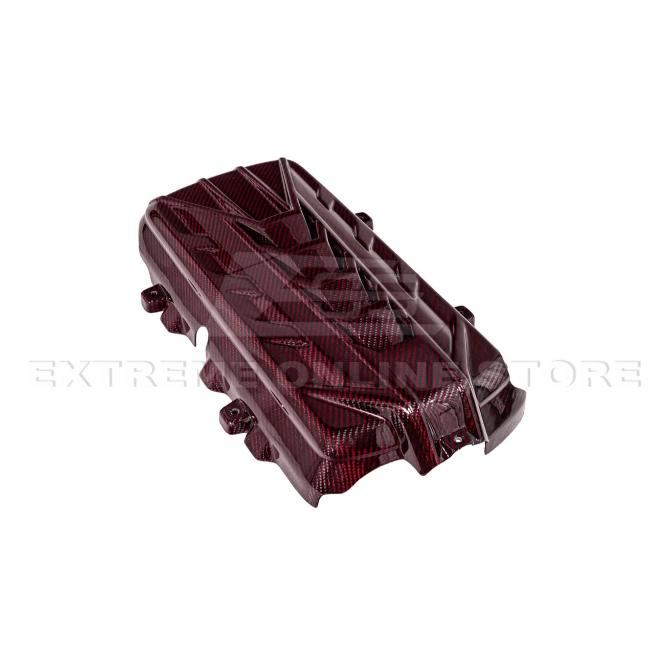 Chevrolet Corvette C8 LT2 Dry Carbon Fiber Rear Engine Cover 2020-Up