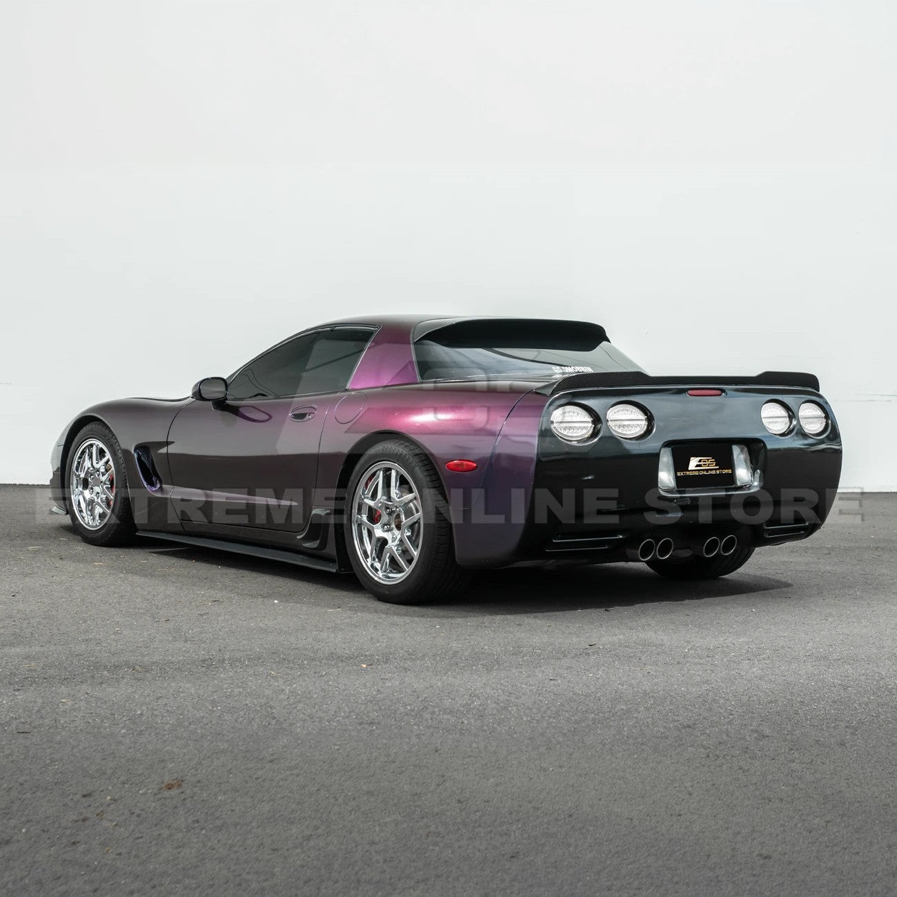 Corvette C5 Z06 EOS Carbon Fiber Rear Roof Wing Deck Lid Spoiler 1997-2004