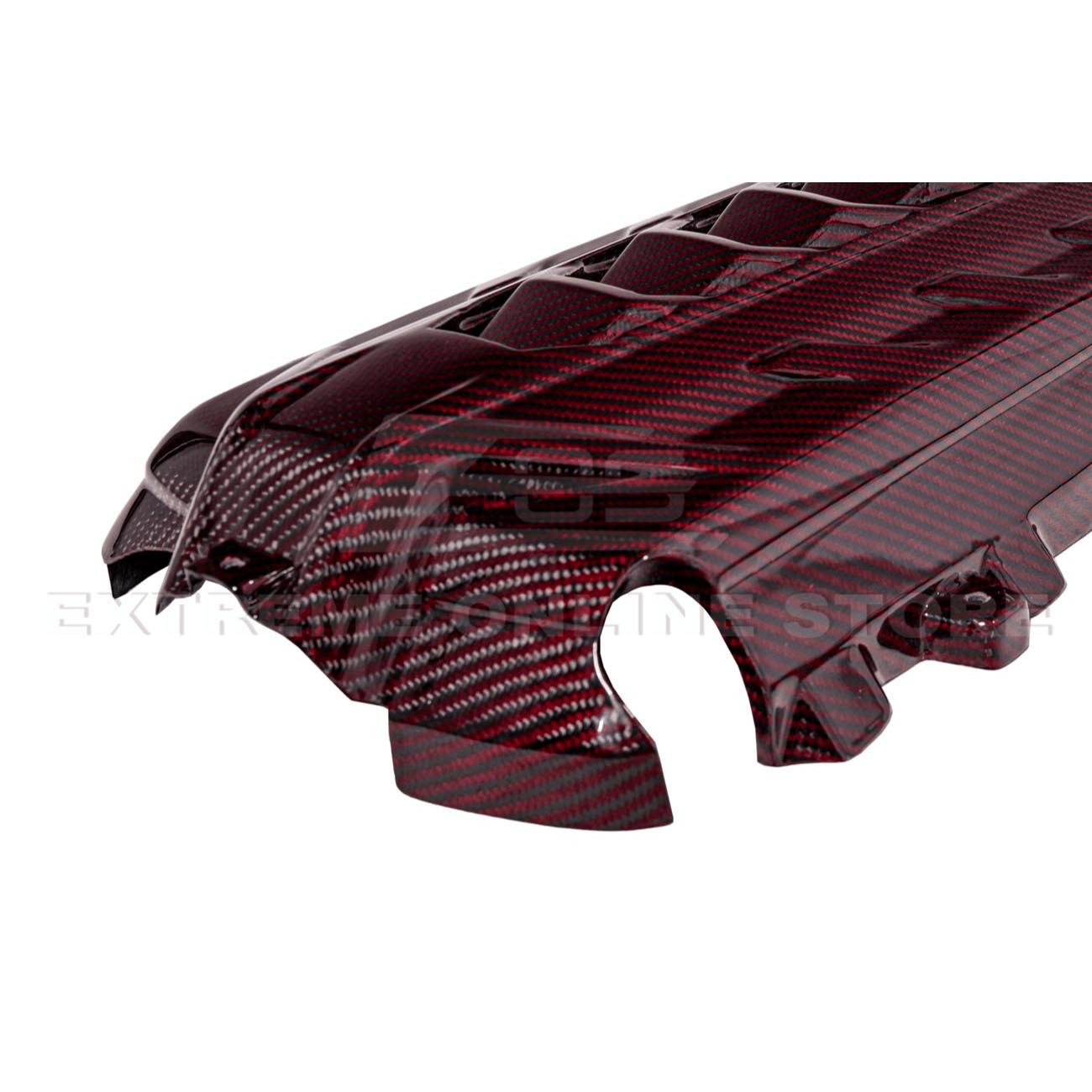Chevrolet Corvette C8 LT2 Dry Carbon Fiber Rear Engine Cover 2020-Up