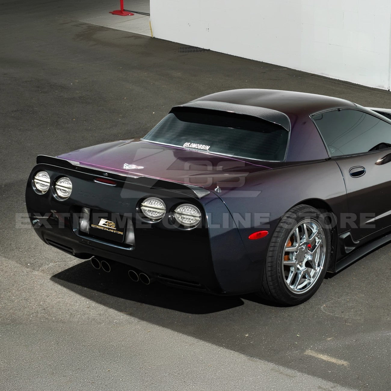 Corvette C5 Z06 EOS Carbon Fiber Rear Roof Wing Deck Lid Spoiler 1997-2004