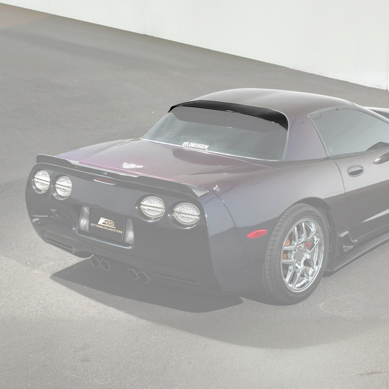 Corvette C5 Z06 EOS Carbon Fiber Rear Roof Wing Deck Lid Spoiler 1997-2004