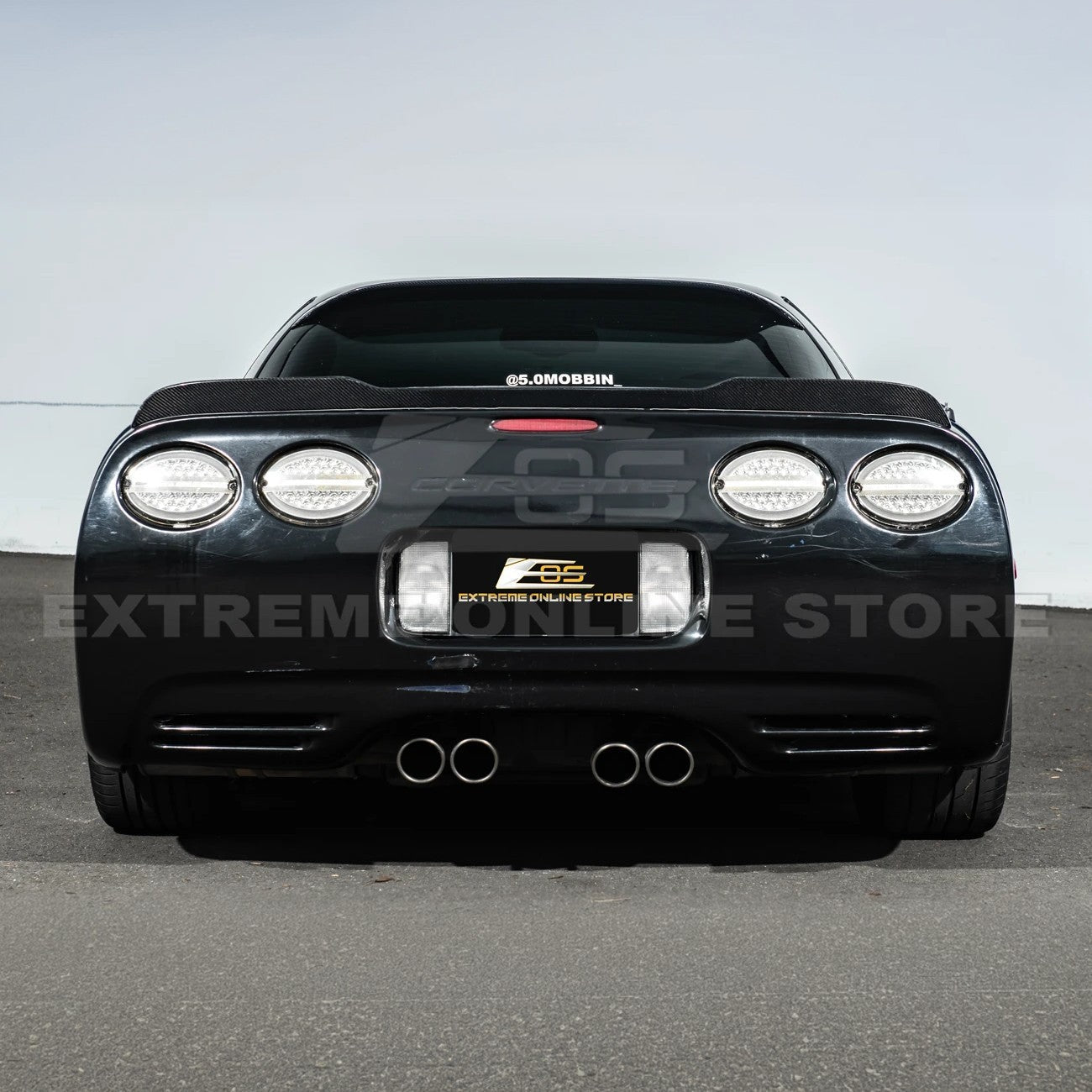 Corvette C5 Z06 EOS Carbon Fiber Rear Roof Wing Deck Lid Spoiler 1997-2004