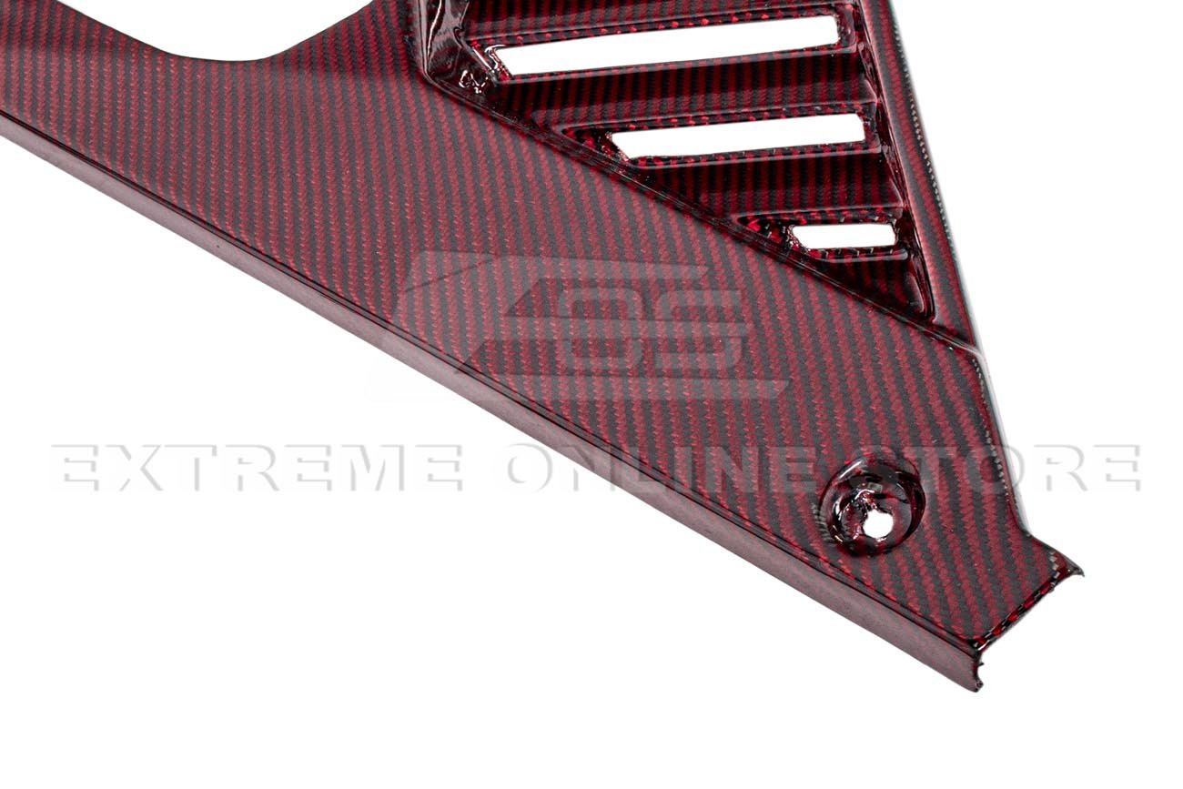 Chevrolet Corvette C8 Carbon Fiber Engine Cover Bay Panel Insert Coupe 2020-2024