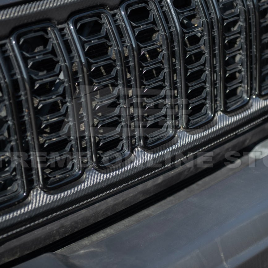 Jeep Wrangler Gladiator Carbon Fiber Front Bumper Grille Replacement 2024-Up