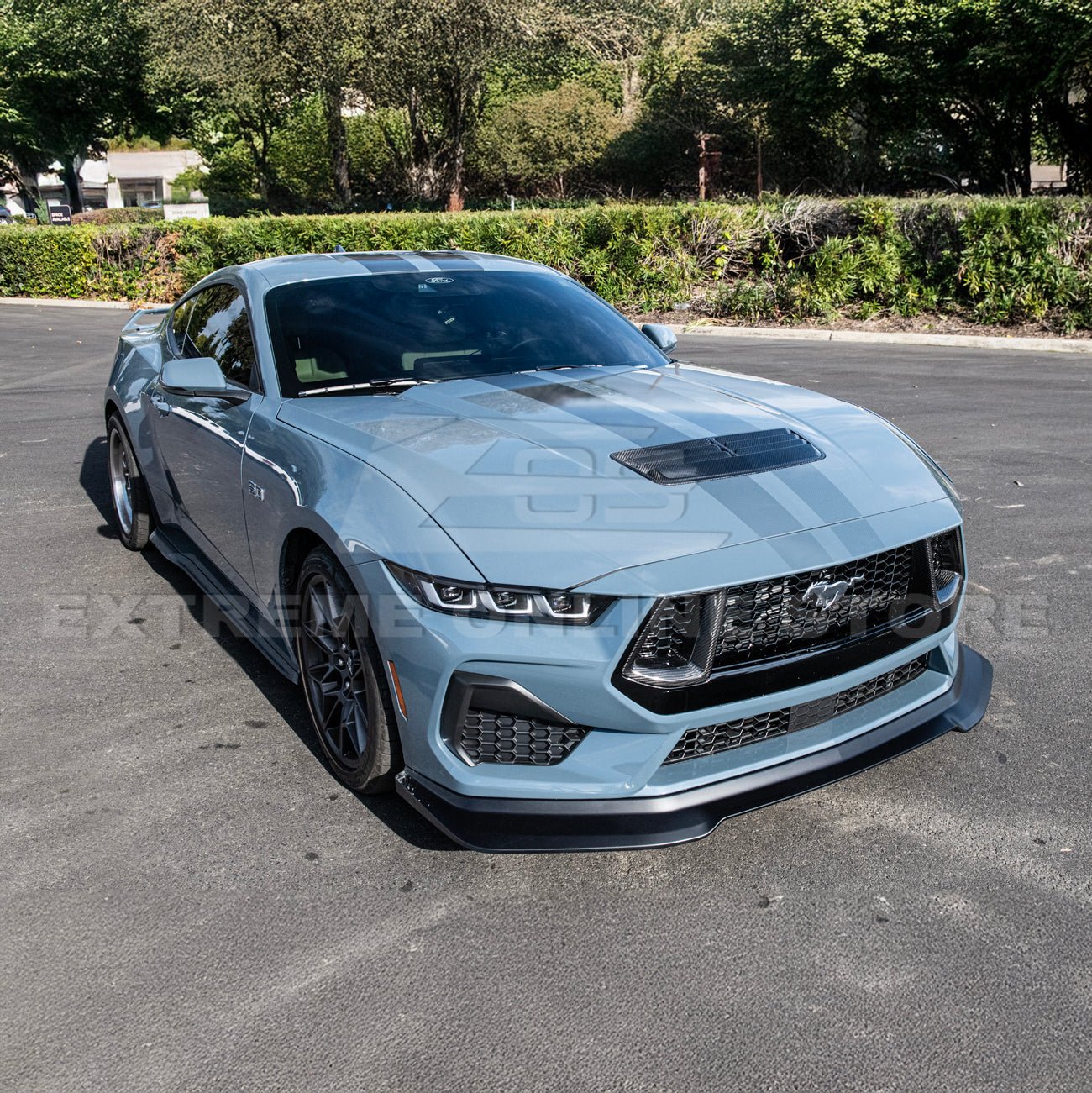 Ford Mustang S650 Factory Style Dry Carbon Fiber Front Hood Vent 2024-Up