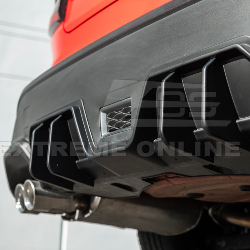 Subaru WRX VB JDM Performance Style Matte Gloss Black Rear Bumper Diffuser 2022-Present