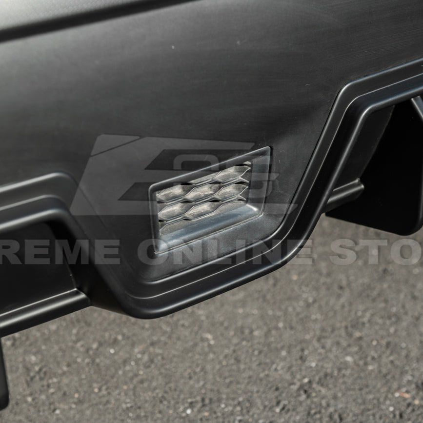 Subaru WRX VB JDM Performance Style Matte Gloss Black Rear Bumper Diffuser 2022-Present