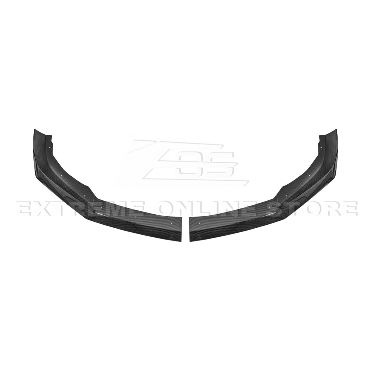 Acura Integra DE4 EOS Performance Style Matte Black Gloss Black Carbon Fiber Front Splitter Lip 2023-Up