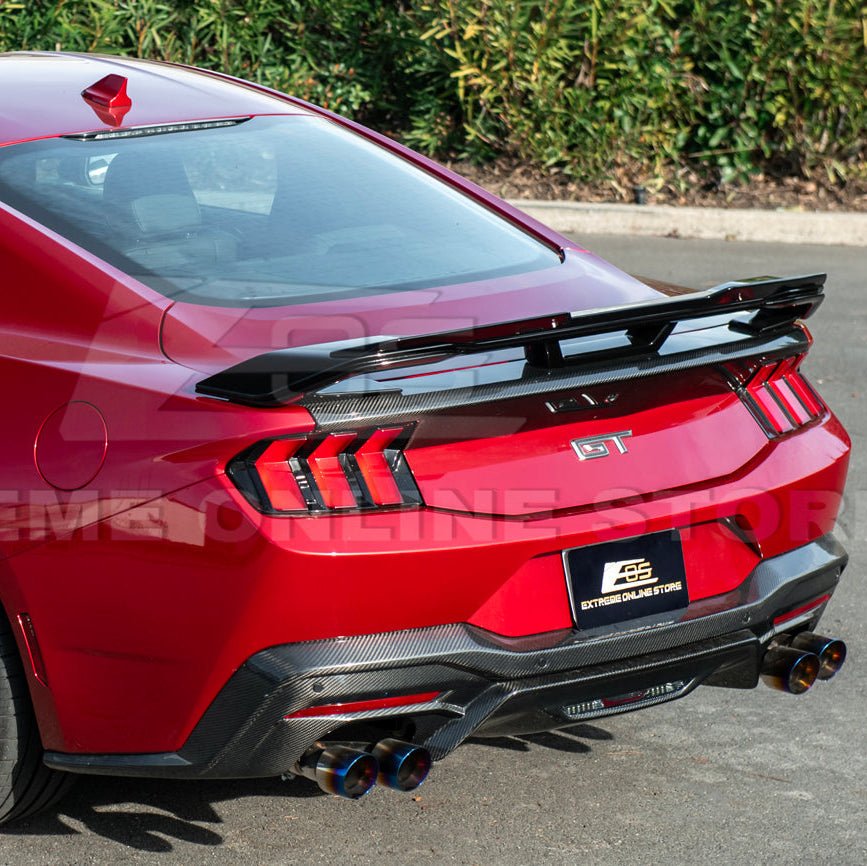 Ford Mustang S650 Dark Horse Rear Trunk Wing Gurney Flap Spoiler 2024-Up