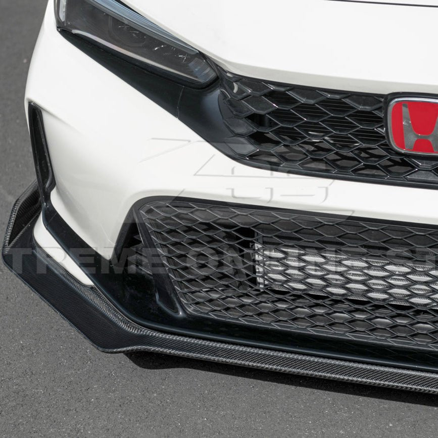 Honda Civic FL5 Type R Carbon Fiber Front Lip Splitter 2023-Up