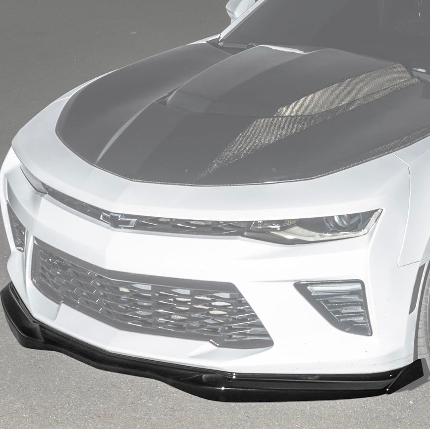 Chevrolet Camaro SS T6 Style Front Lip Splitter with Side End Caps 2016-2024