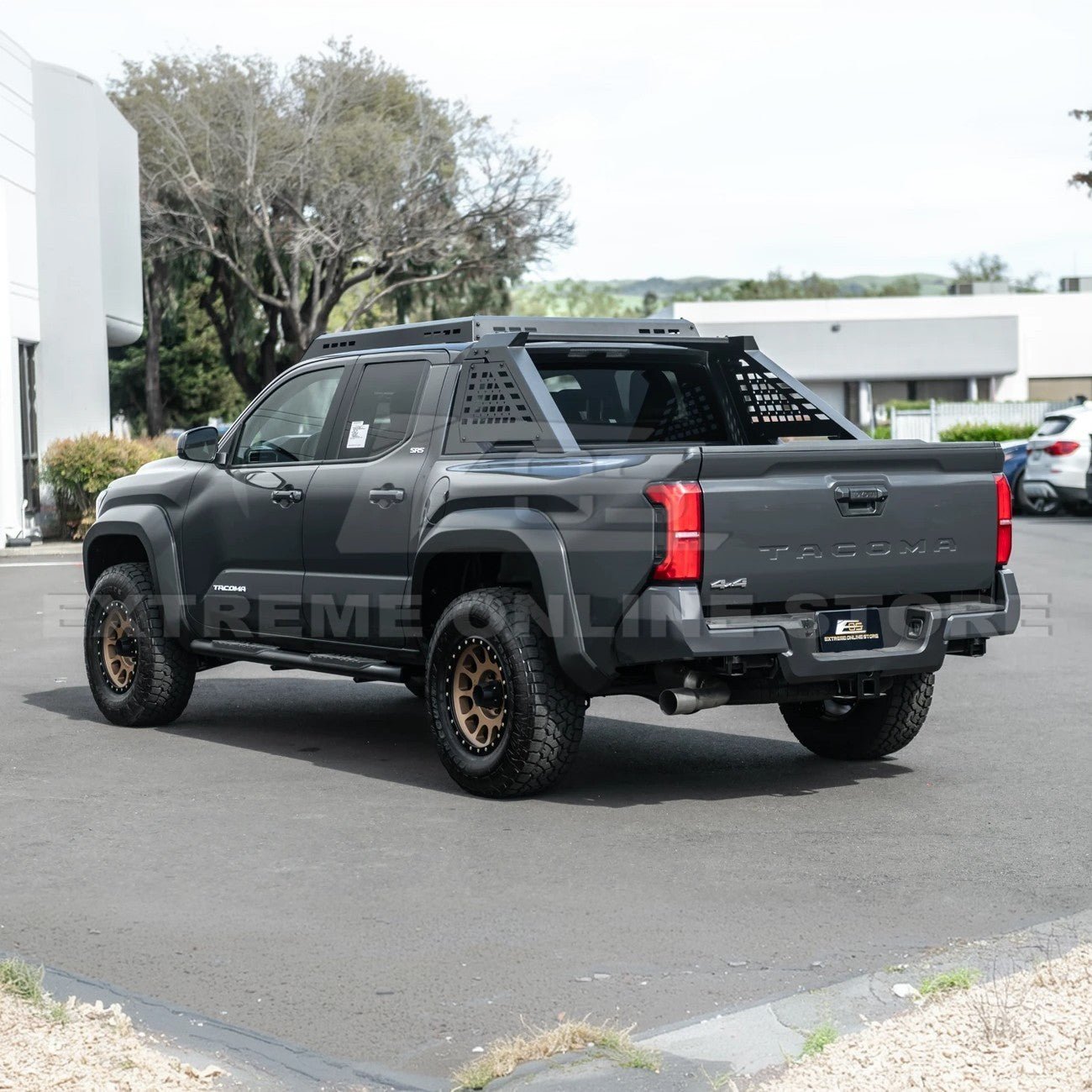 Toyota Tacoma N500 Factory Style Black Roof Rack Cargo Carrier 2024-Up