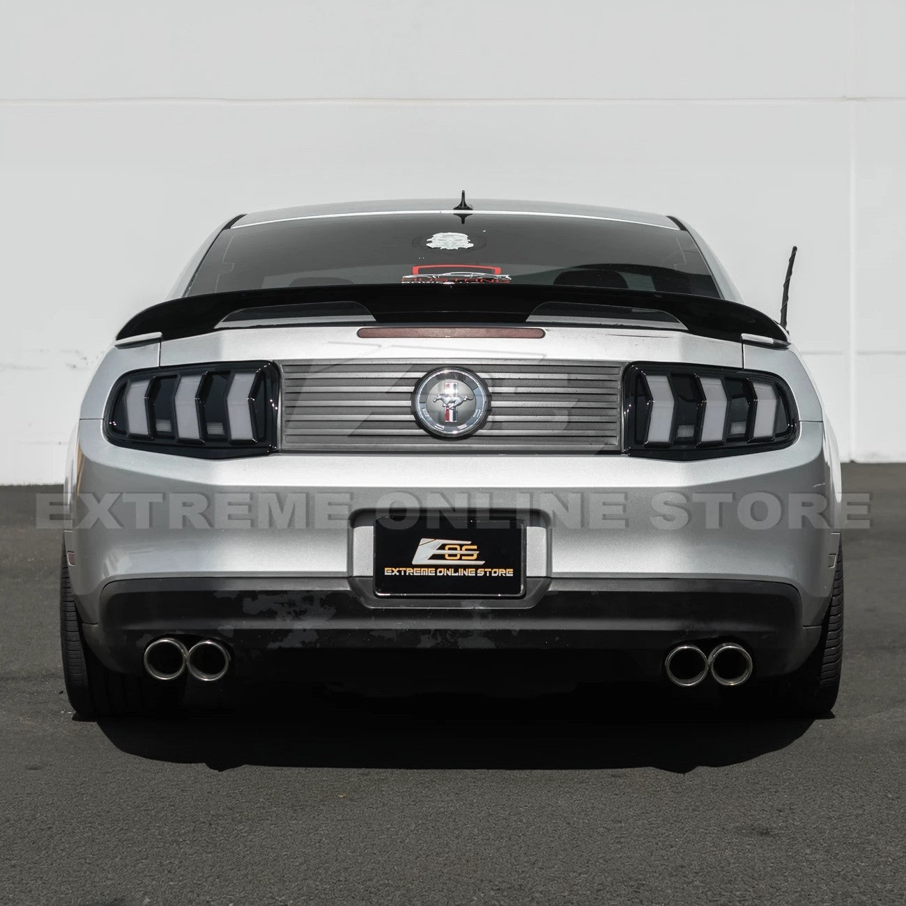 Ford Mustang S197 S550 GT500 Style Gloss Black Rear Trunk Wing Spoiler 2010-2014