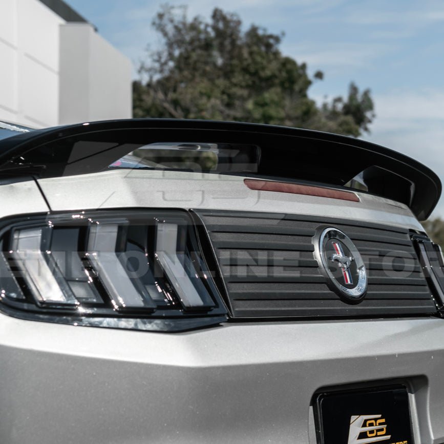 Ford Mustang S197 S550 GT500 Style Gloss Black Rear Trunk Wing Spoiler 2010-2014