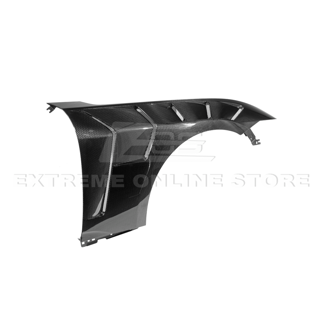 Ford Mustang S650 GTD Style Carbon Fiber Front Side Vented Fenders 2024-Present