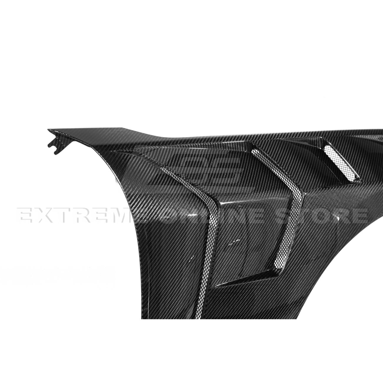 Ford Mustang S650 GTD Style Carbon Fiber Front Side Vented Fenders 2024-Present