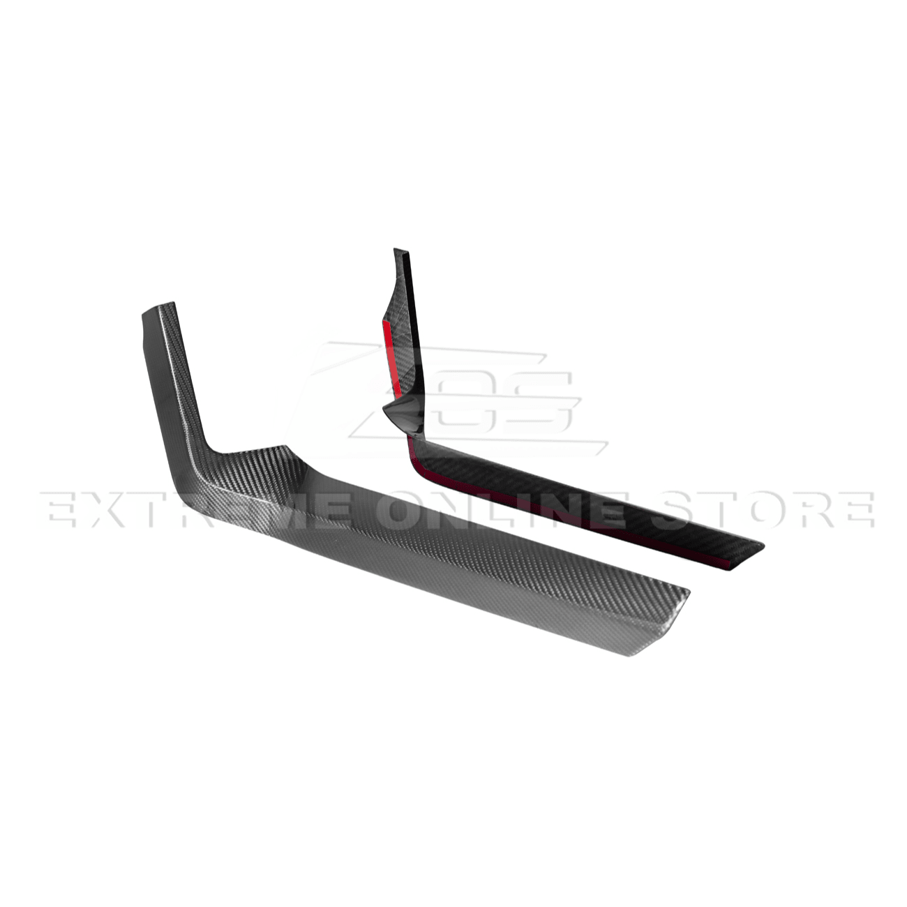 Ford F-150 Factory Style Dry Carbon Fiber Center Console Side Panel Trim Cover 2021-Up