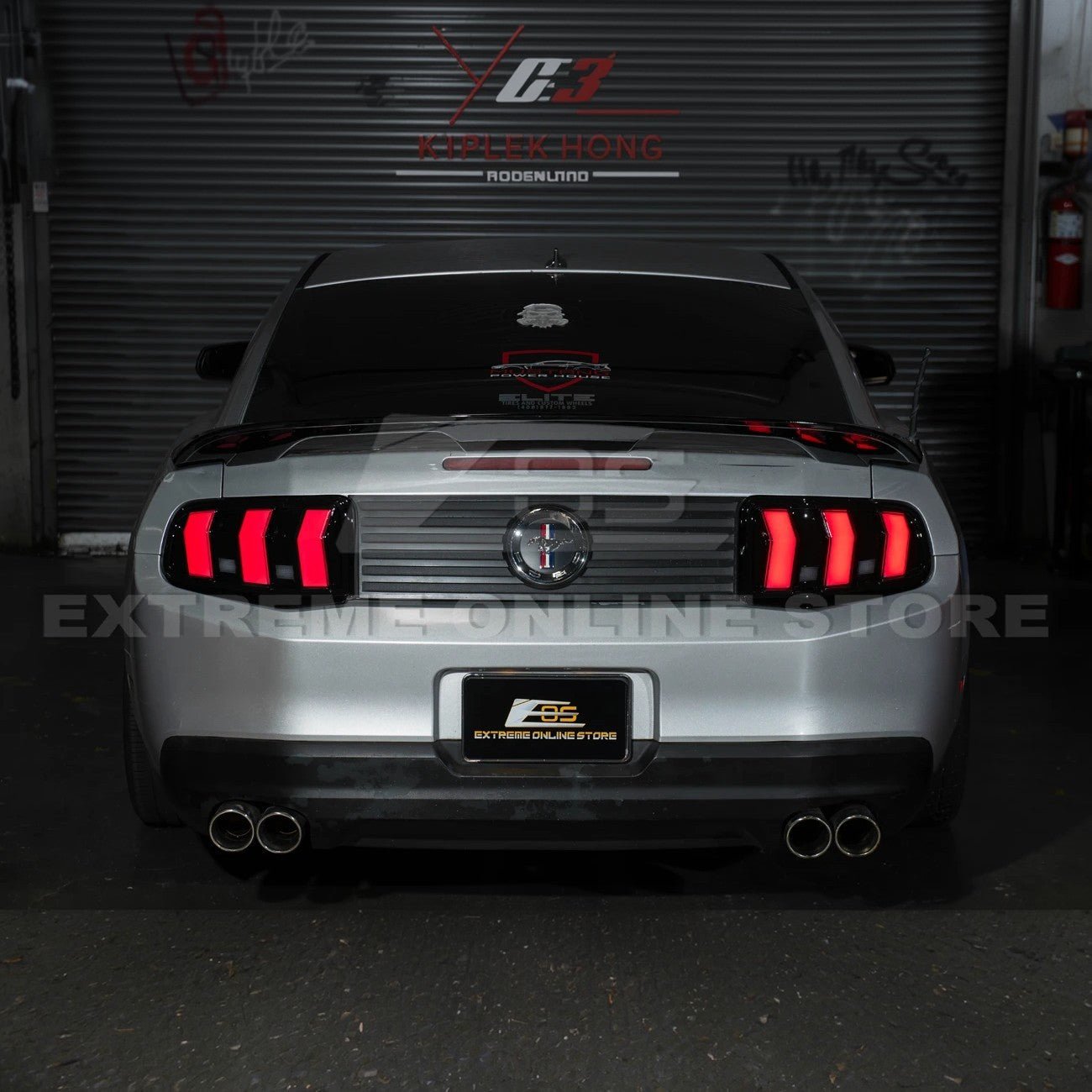 Ford Mustang S197 S650 Euro Style Sequential LED Rear Taillights 2010-2014