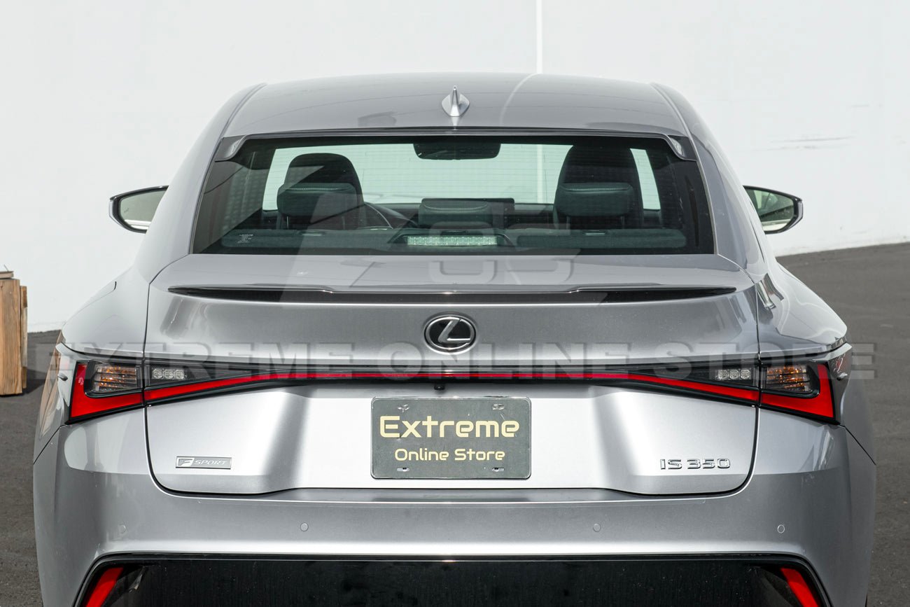 Lexus IS XE30 JDM Style Tinted Black Rear Roof Window Visor 2021-Up