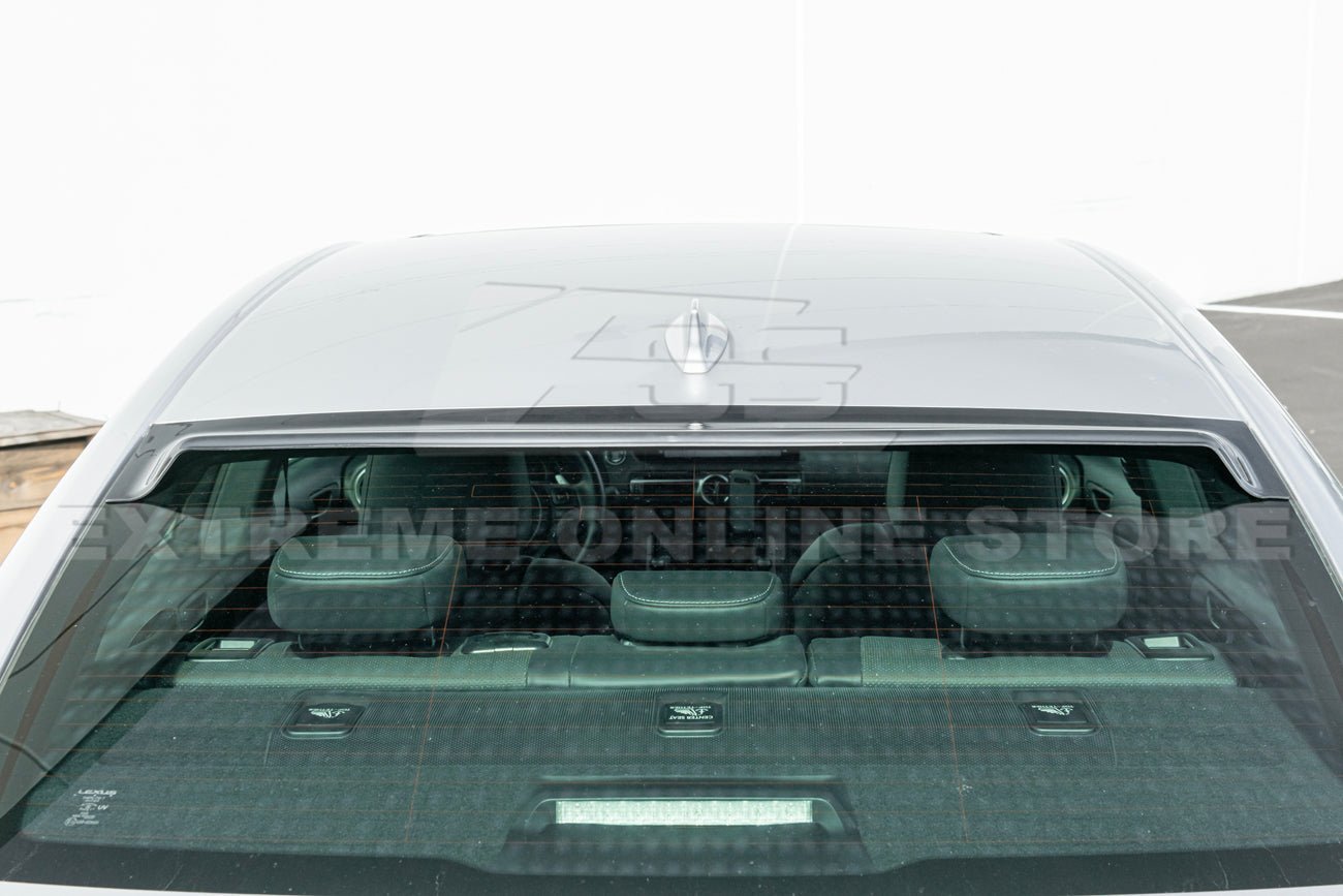 Lexus IS XE30 JDM Style Tinted Black Rear Roof Window Visor 2021-Up