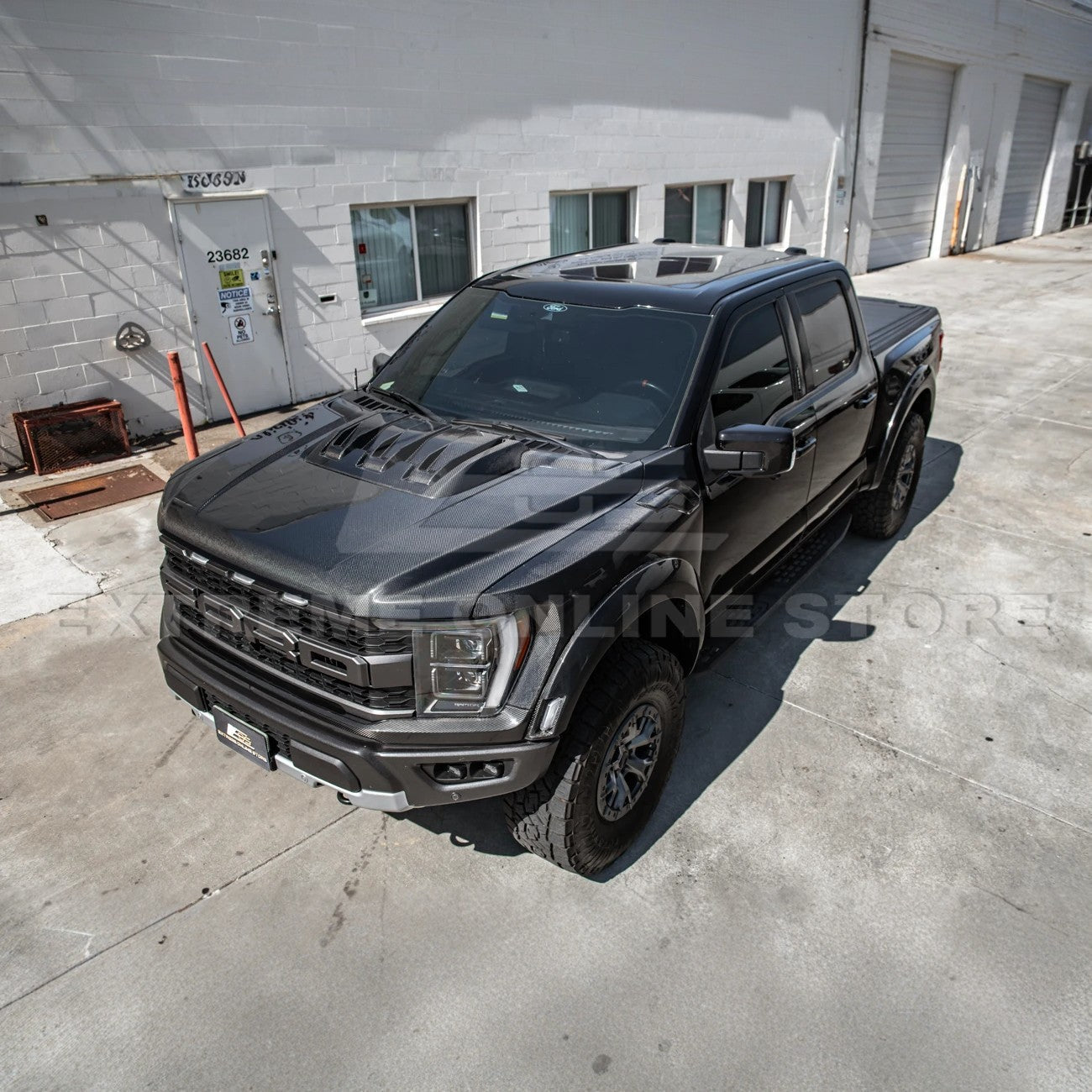 Ford F-150 Raptor Gen 3 Carbon Fiber Hood Cover 2021-Up